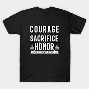 Courage Sacrifice & Honor T-Shirt